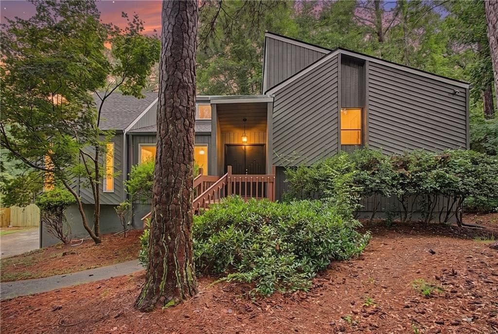 4 bedroom, 3 bathroom, 2,281 sq ft single family residence sold at 10780 Shagbark Trail, Roswell, GA 30075