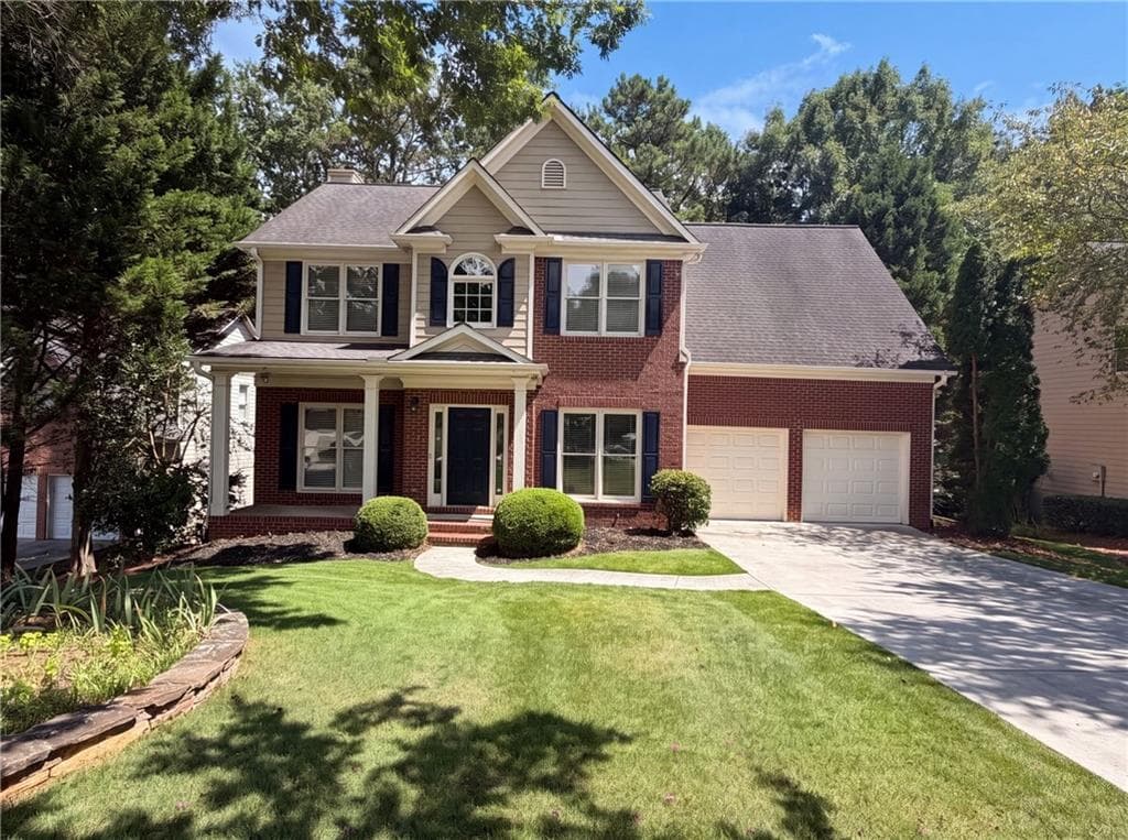4 bedroom, 3 bathroom, 3,164 sq ft single family residence for sale at 3612 Brookefall Court, Suwanee, GA 30024