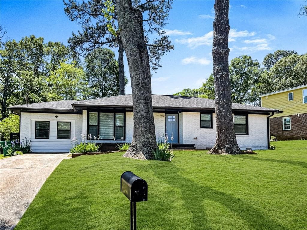 3 bedroom, 2 bathroom, 1,344 sq ft single family residence for sale at 2597 Glenvalley Drive, Decatur, GA 30032