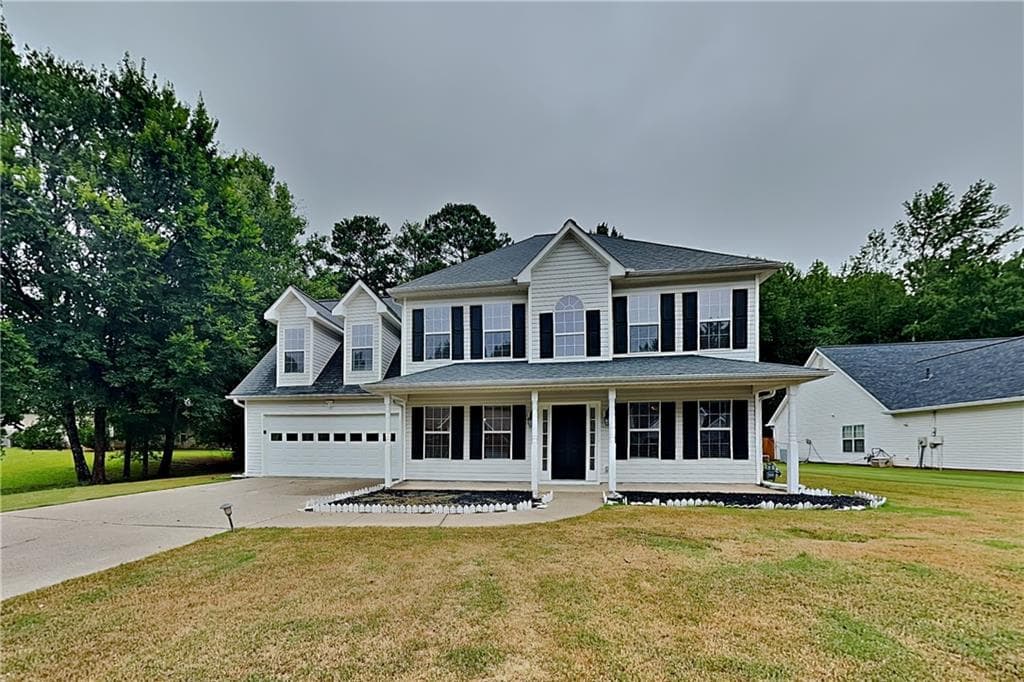 4 bedroom, 3 bathroom, 2,482 sq ft single family residence for rent at 7435 Calm Springs Drive, Flowery Branch, GA 30542 for $2,400 a month — photo 1 of 20