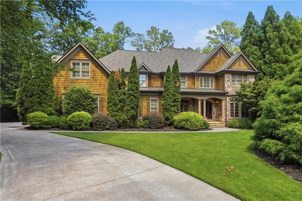 5 bedroom, 8 bathroom, 9,072 sq ft single family residence for sale at 108 Waters Edge Drive, Woodstock, GA 30188