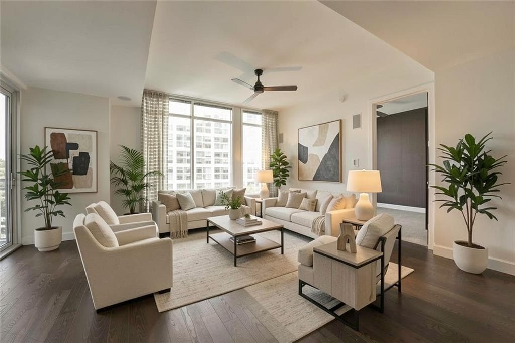 2 bedroom, 3 bathroom, 1,189 sq ft condominium for sale at 1820 Peachtree Street 811, Atlanta, GA 30309 — photo 6