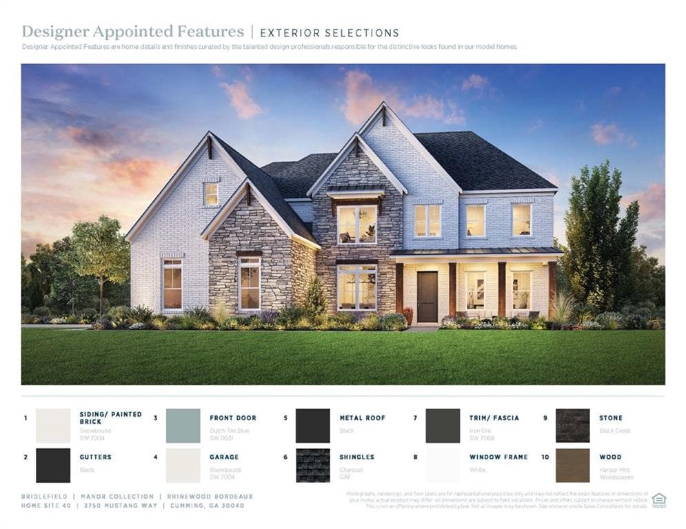 5 bedroom, 6 bathroom, 4,601 sq ft single family residence for sale at 3750 Mustang Way, Cumming, GA 30040 — photo 2