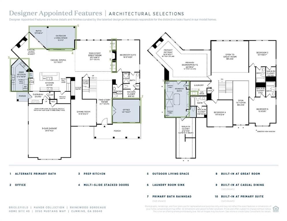 5 bedroom, 6 bathroom, 4,601 sq ft single family residence for sale at 3750 Mustang Way, Cumming, GA 30040 — photo 3