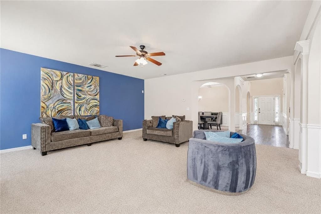 6 bedroom, 5 bathroom, 6,265 sq ft single family residence for sale at 4248 Caveat Court, Fairburn, GA 30213 — photo 10