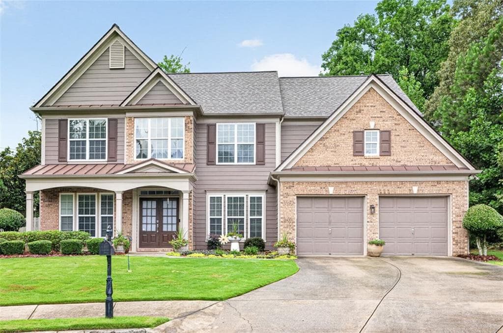 4 bedroom, 3 bathroom, 3,205 sq ft single family residence sold at 581 Kyle Trace Court, Sugar Hill, GA 30518