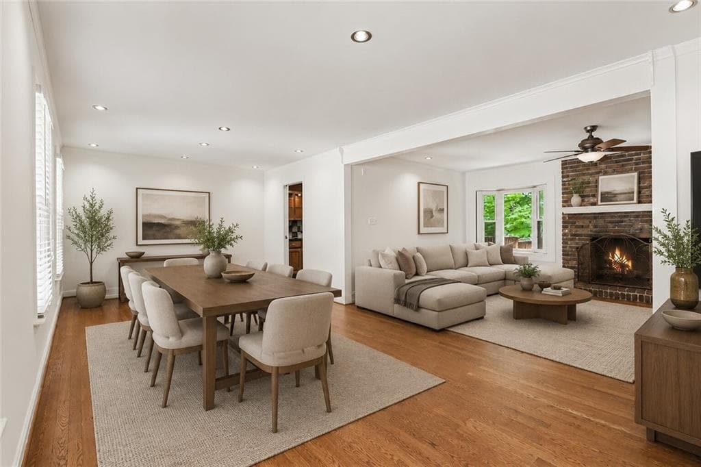 4 bedroom, 3 bathroom, 2,451 sq ft single family residence for sale at 3135 Wanda Woods Drive, Atlanta, GA 30340 — photo 6