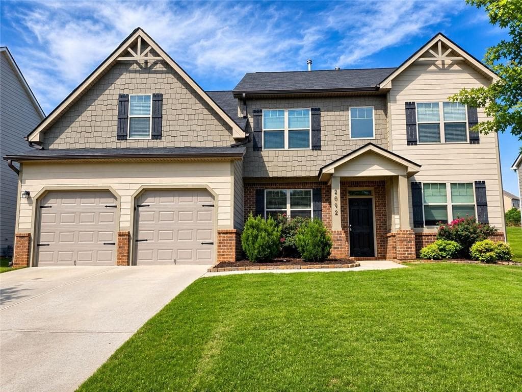 5 bedroom, 4 bathroom, 3,063 sq ft single family residence sold at 2092 Massey Lane, Winder, GA 30680