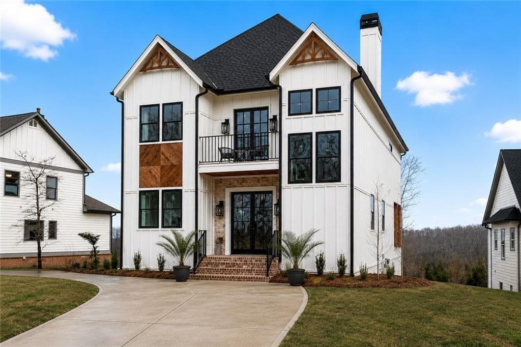 4 bedroom, 5 bathroom, 4,126 sq ft home for sale at 7410 Crestline Drive, Dawsonville, GA