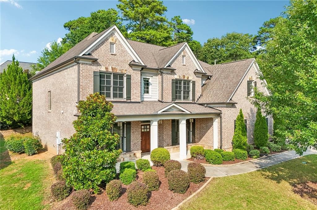 5 bedroom, 5 bathroom, 4,584 sq ft single family residence for sale at 4801 Belle Estates Road, Suwanee, GA 30024 — photo 1 of 44