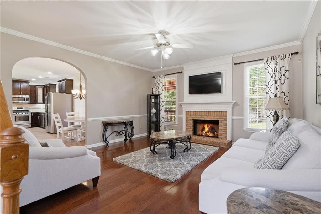 5 bedroom, 4 bathroom, 4,713 sq ft single family residence for sale at 3363 Linton Lane, Marietta, GA 30066 — photo 6