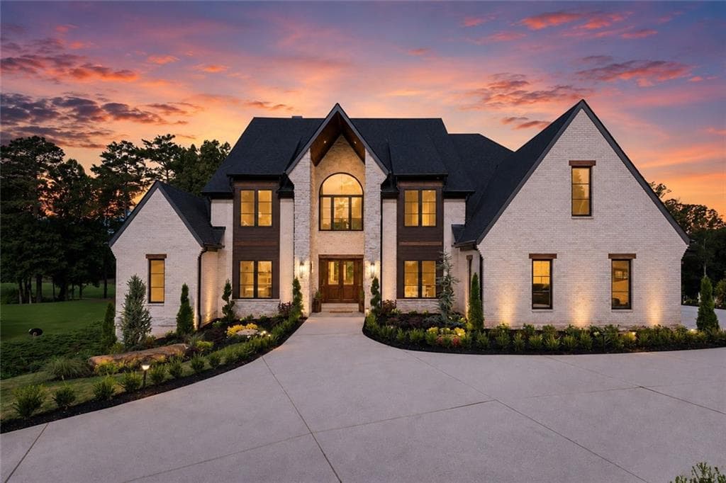 6 bedroom, 6 bathroom, 10,411 sq ft single family residence under contract at 215 Traditions Drive, Alpharetta, GA 30004