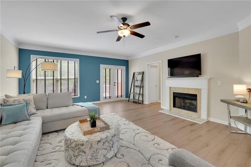 3 bedroom, 4 bathroom, 2,390 sq ft townhouse for sale at 14000 Portside Bend, Milton, GA 30004 — photo 9