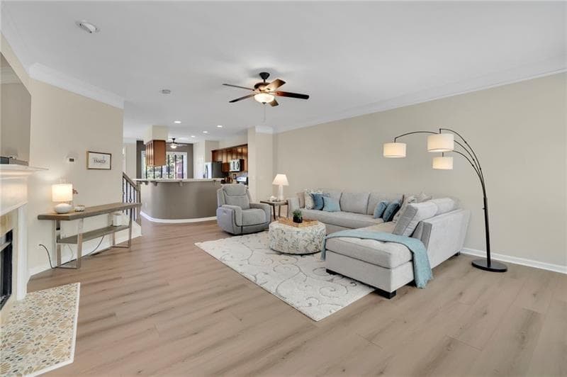 3 bedroom, 4 bathroom, 2,390 sq ft townhouse for sale at 14000 Portside Bend, Milton, GA 30004 — photo 10