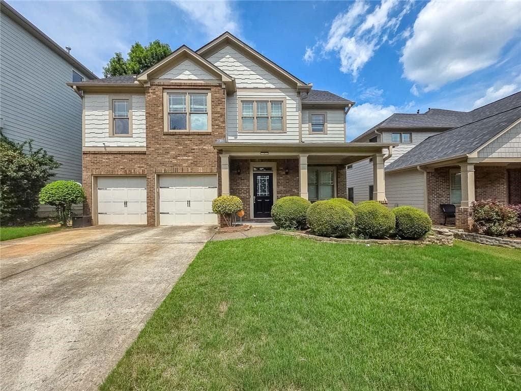 4 bedroom, 4 bathroom, 2,219 sq ft single family residence sold at 1743 Thomas Pointe Trace, Lawrenceville, GA 30043