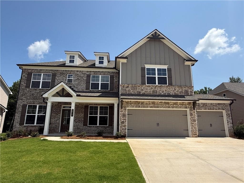 5 bedroom, 4 bathroom, 3,314 sq ft single family residence for sale at 5527 Tullis Drive, Gainesville, GA 30507