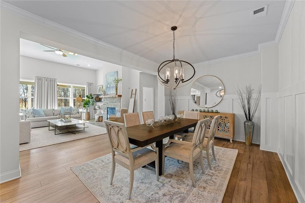 4 bedroom, 4 bathroom, 3,495 sq ft single family residence for sale at 8575 Oak Hollow Way, Cumming, GA 30041 — photo 6