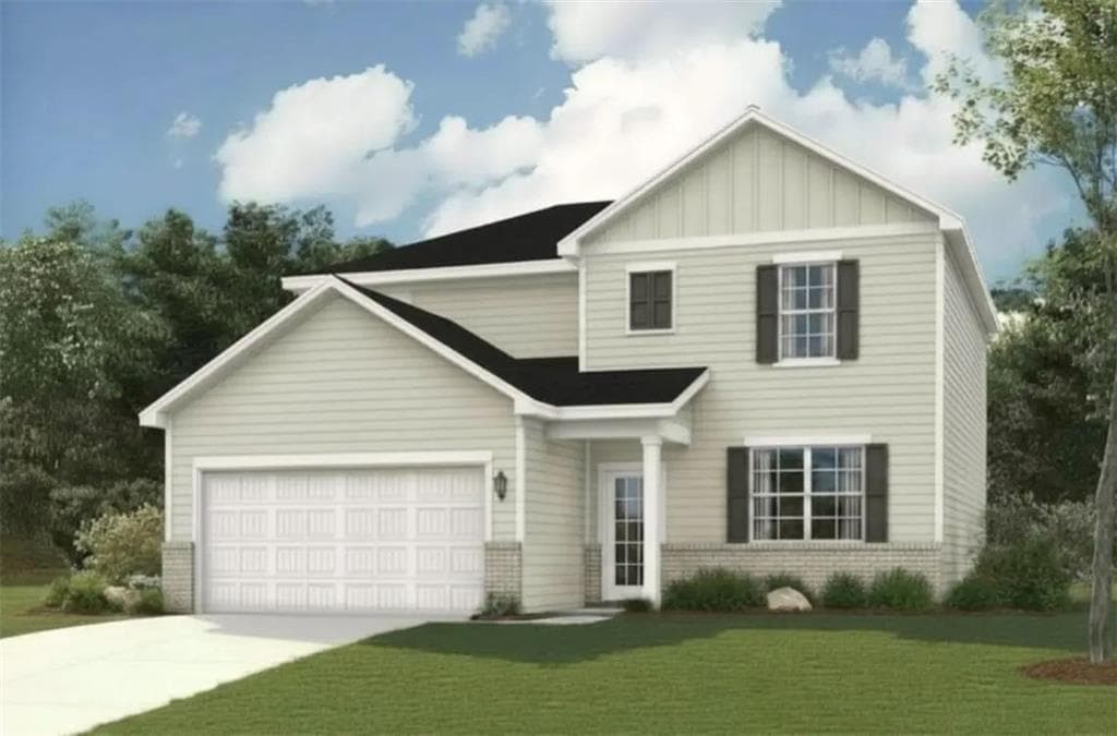 4 bedroom, 3 bathroom, 2,410 sq ft single family residence for sale at 159 Wildflower Ridge Rd. Lot 83, Dallas, GA 30157