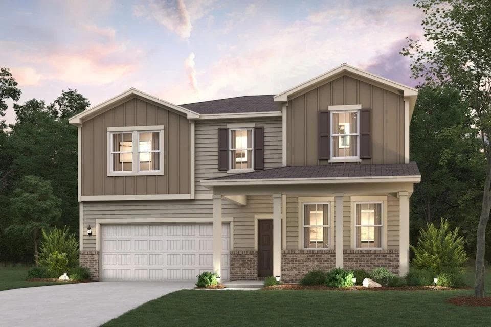 5 bedroom, 4 bathroom, 3,072 sq ft single family residence under contract at 195 Wildflower Ridge Rd. Lot 85, Dallas, GA 30157