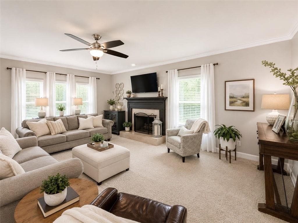 5 bedroom, 4 bathroom, 3,629 sq ft single family residence for sale at 3905 N Seminole Way, Woodstock, GA 30189 — photo 6
