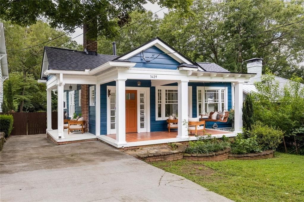 3 bedroom, 1 bathroom, 1,060 sq ft single family residence sold at 1429 Miller Avenue, Atlanta, GA 30307