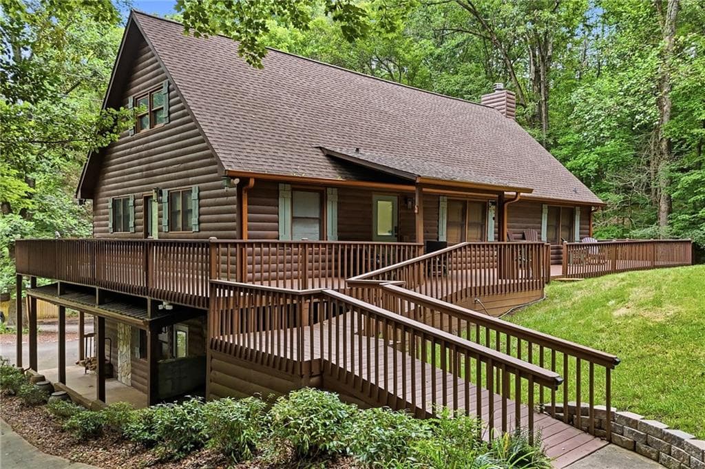 4 bedroom, 4 bathroom, 3,360 sq ft single family residence for sale at 314 Northcutt Road, Ellijay, GA 30540 — photo 2