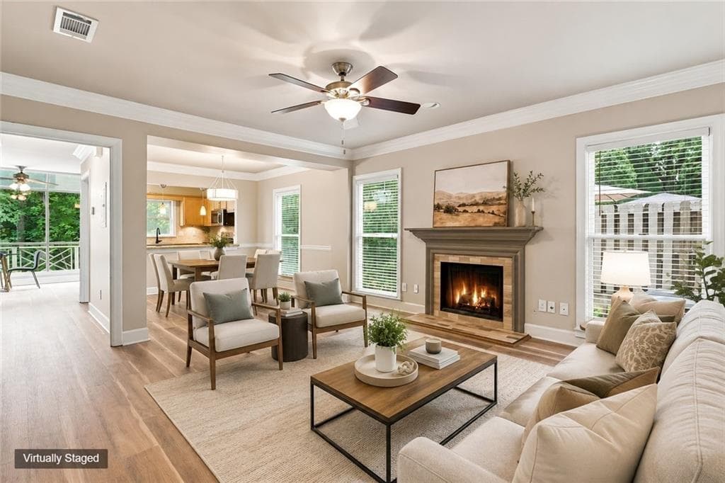 2 bedroom, 3 bathroom, 1,366 sq ft condominium for sale at 44 Mount Vernon Circle, Sandy Springs, GA 30338 — photo 2