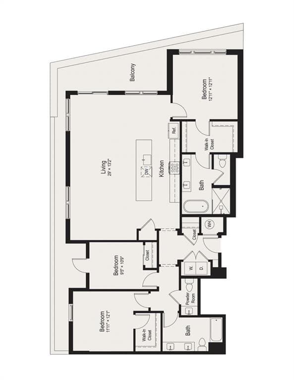 3 bedroom, 3 bathroom, 1,712 sq ft condominium for rent at 675 Drewry Street 202, Atlanta, GA 30306 for $4,500 a month — photo 1 of 1