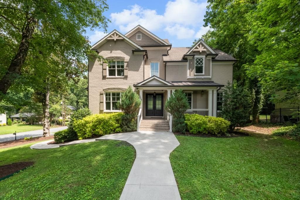 6 bedroom, 7 bathroom, 6,134 sq ft single family residence sold at 1509 High Haven Court, Atlanta, GA 30329