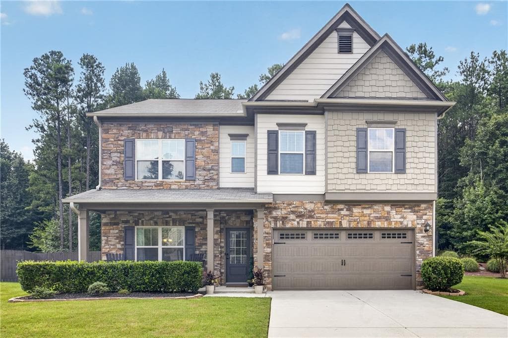 4 bedroom, 4 bathroom, 3,124 sq ft single family residence under contract at 496 Berkleigh Trails Drive, Hiram, GA 30141