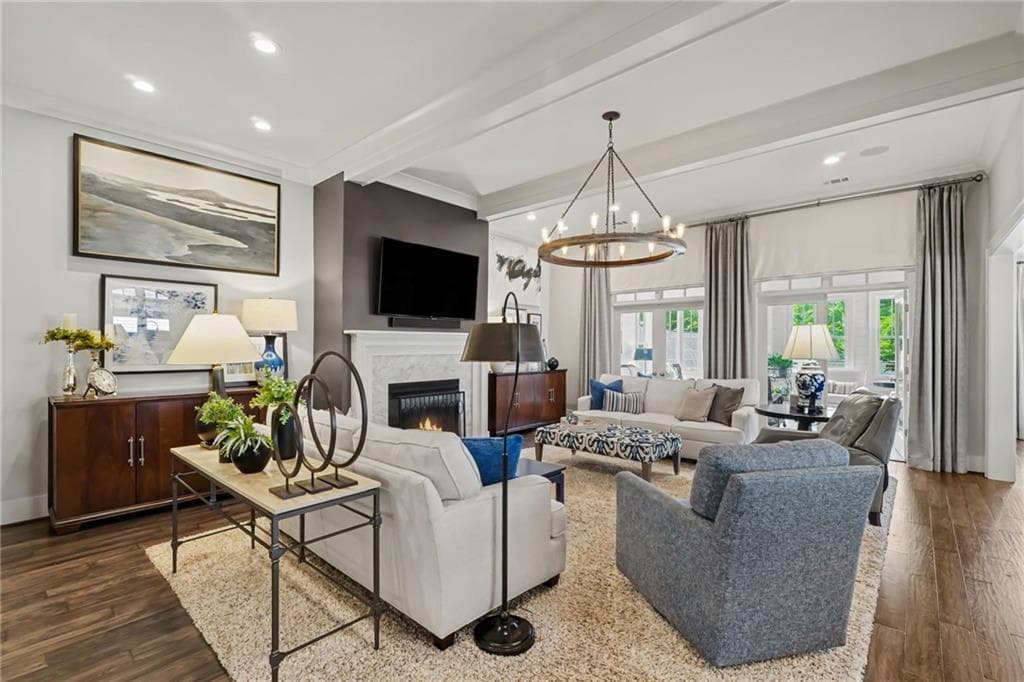 4 bedroom, 4 bathroom, 4,468 sq ft single family residence for sale at 288 Walnut Path, Marietta, GA 30064 — photo 8