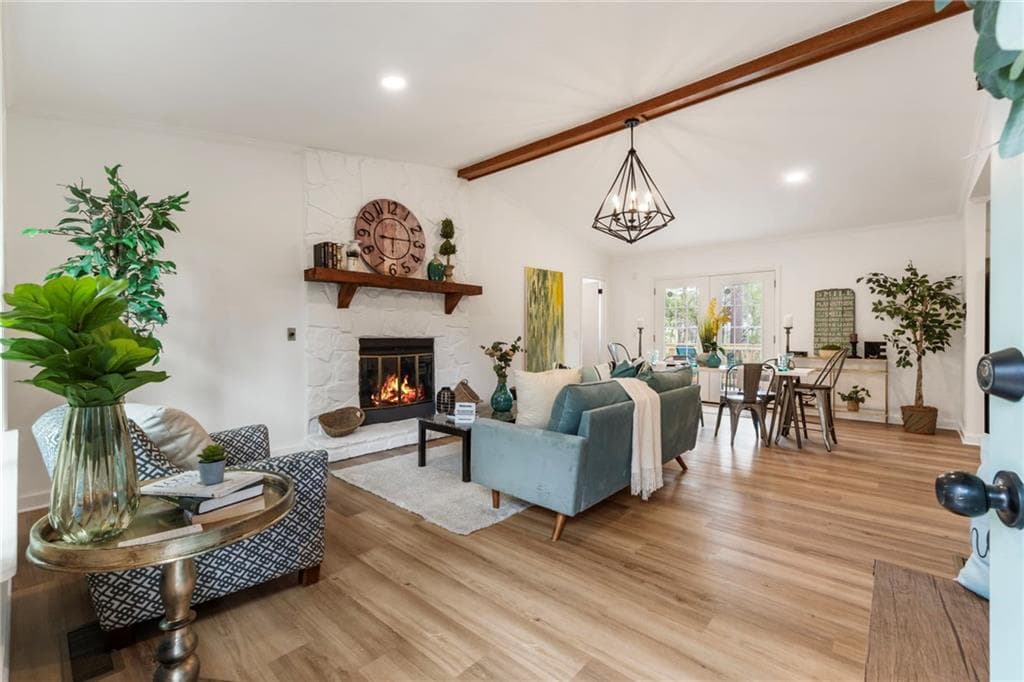 3 bedroom, 2 bathroom, 1,356 sq ft single family residence for sale at 1184 Alemeda Drive, Marietta, GA 30066 — photo 6