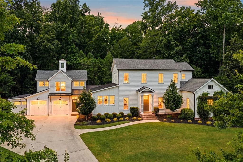5 bedroom, 6 bathroom, 5,980 sq ft single family residence sold at 11543 Valmont Lane, Milton, GA 30004
