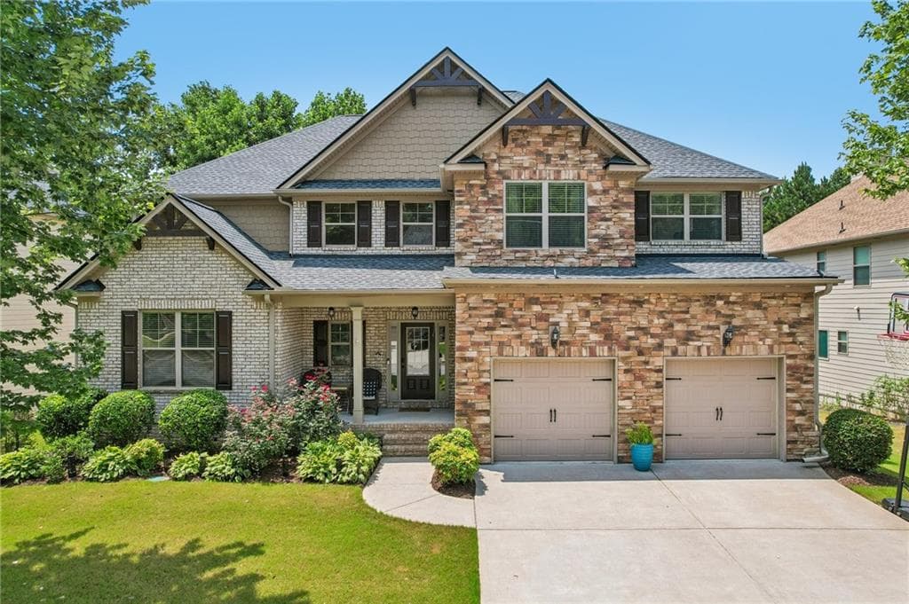 5 bedroom, 6 bathroom, 4,008 sq ft single family residence for sale at 5340 Winding Lakes Drive, Cumming, GA 30028 — photo 1 of 69