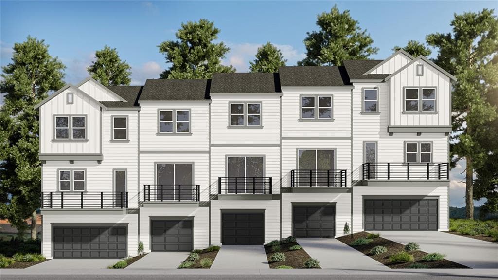 3 bedroom, 4 bathroom, 1,393 sq ft townhouse for sale at 1481 Johnson Road 52, Atlanta, GA 30318 — photo 2
