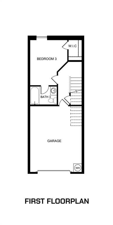 3 bedroom, 4 bathroom, 1,393 sq ft townhouse for sale at 1481 Johnson Road 52, Atlanta, GA 30318 — photo 3