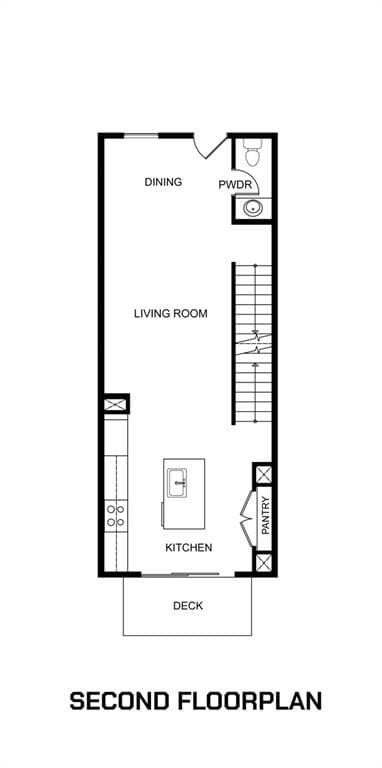 3 bedroom, 4 bathroom, 1,393 sq ft townhouse for sale at 1481 Johnson Road 52, Atlanta, GA 30318 — photo 4