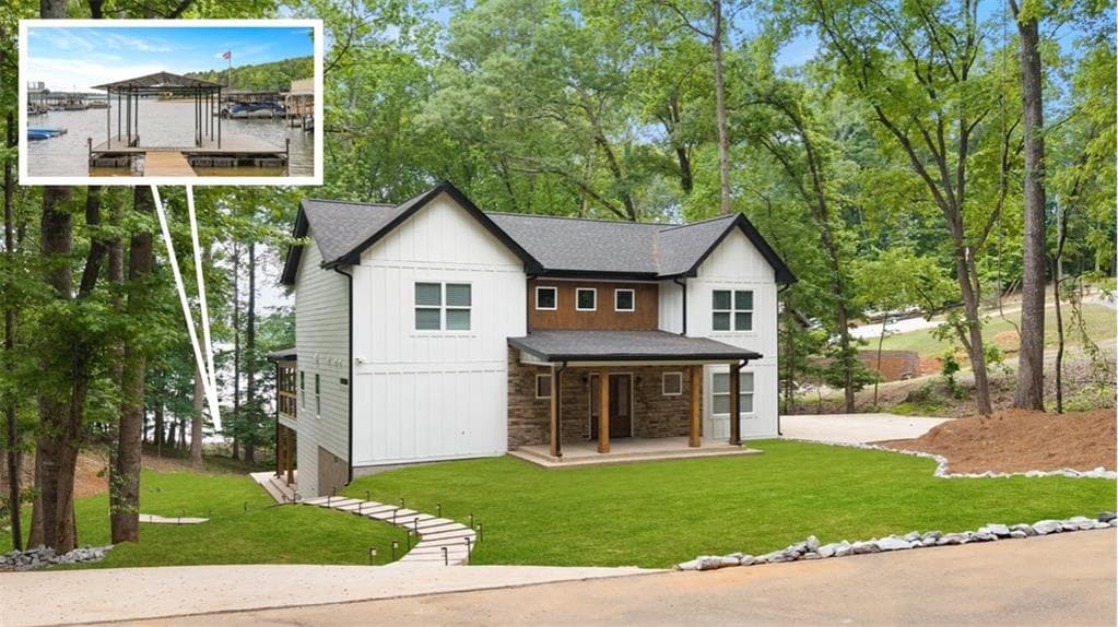 4 bedroom, 5 bathroom, 4,301 sq ft single family residence for sale at 8875 Lakeside Way, Gainesville, GA 30506 — photo 2