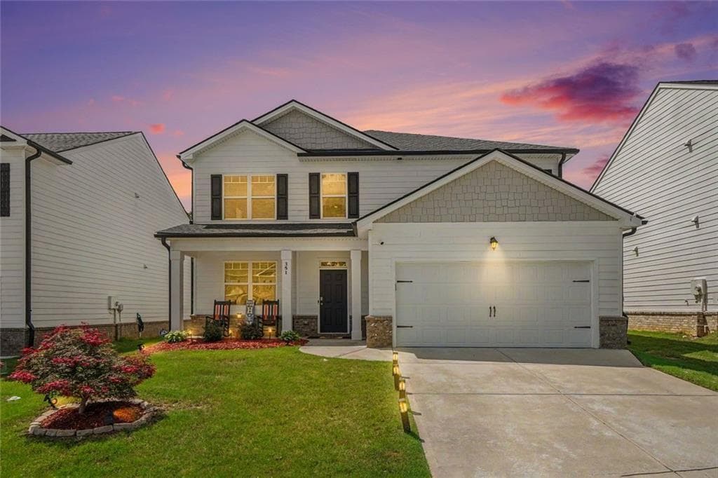 5 bedroom, 4 bathroom, 2,739 sq ft single family residence for sale at 351 Pepin Court, Hoschton, GA 30548 — photo 1 of 30