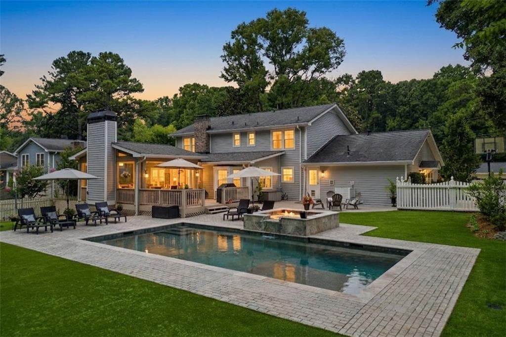 4 bedroom, 4 bathroom, 3,242 sq ft single family residence sold at 4891 Windhaven Court, Atlanta, GA 30338