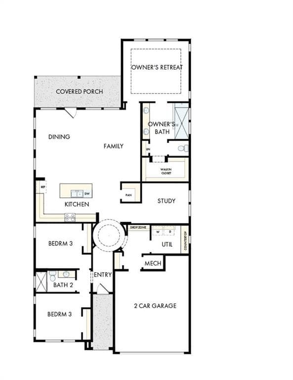 3 bedroom, 2 bathroom, 2,138 sq ft single family residence for sale at 1339 Autumn Lake Drive, Gainesville, GA 30504 — photo 3