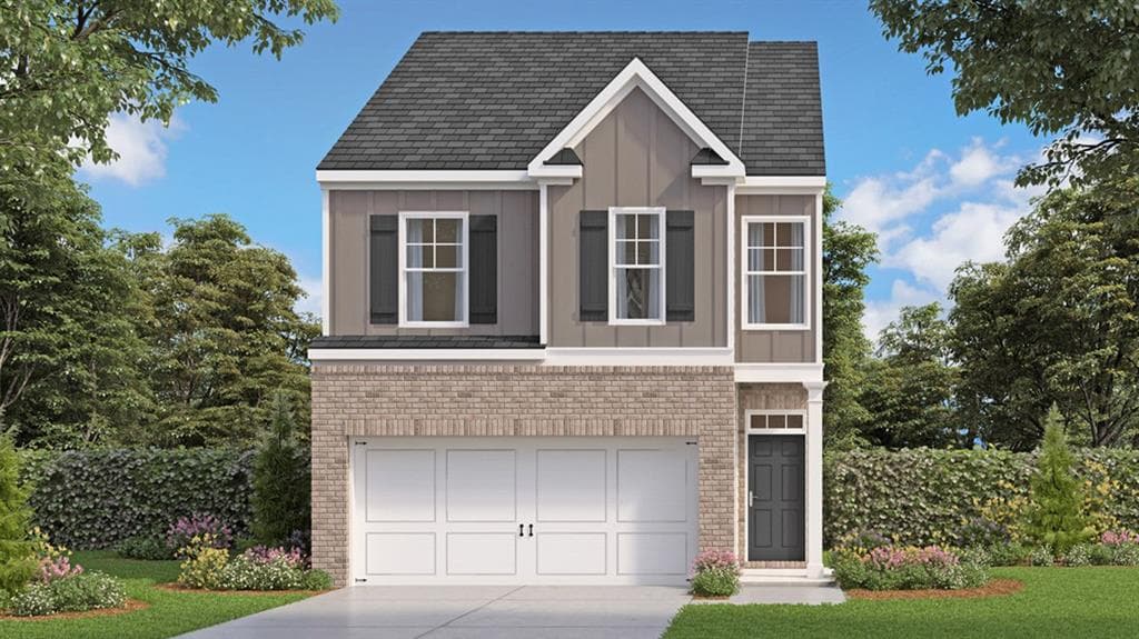 3 bedroom, 3 bathroom townhouse for sale at 1318 Aura Lane, Lawrenceville, GA 30045