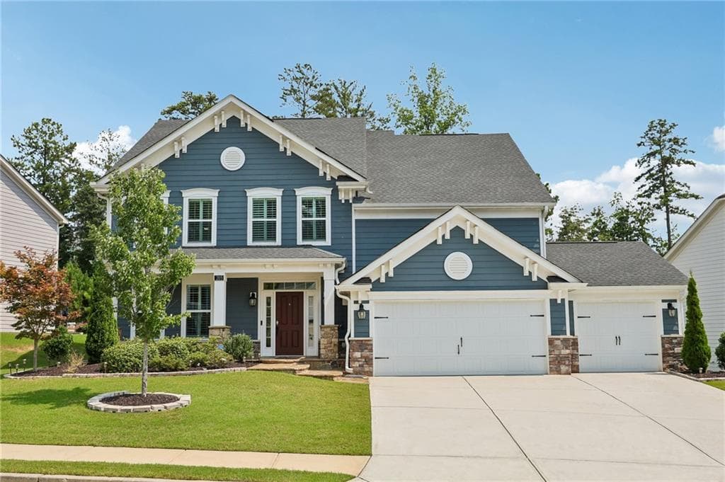 5 bedroom, 4 bathroom, 3,280 sq ft single family residence for sale at 205 Michigan Circle, Hoschton, GA 30548