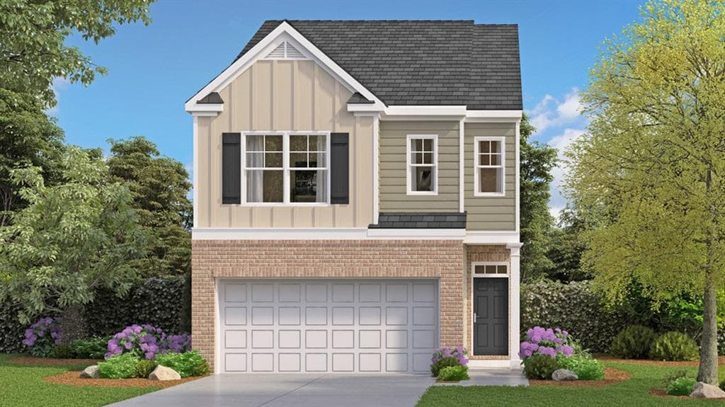 3 bedroom, 3 bathroom townhouse for sale at 1326 Aura Lane, Lawrenceville, GA 30045