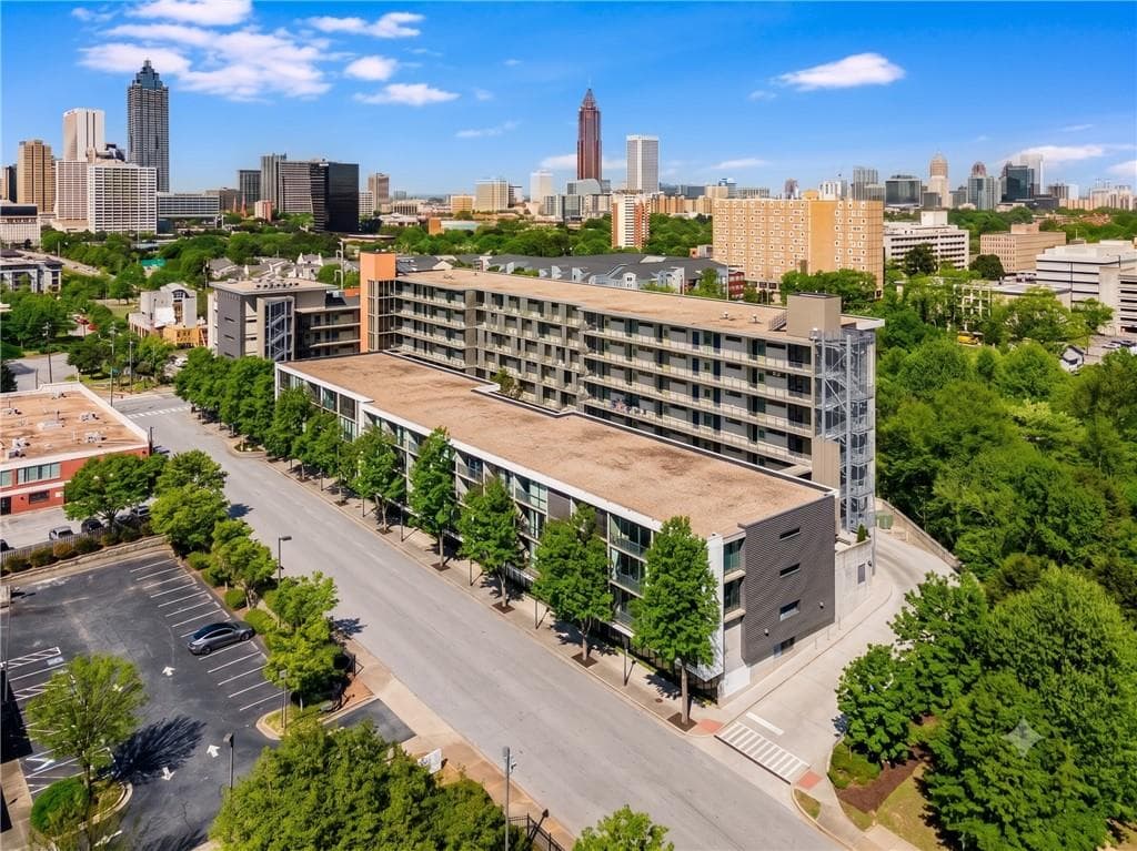 1 bedroom, 1 bathroom, 960 sq ft condominium for sale at 480 John Wesley Dobbs Avenue 708, Atlanta, GA 30312 — photo 1 of 40