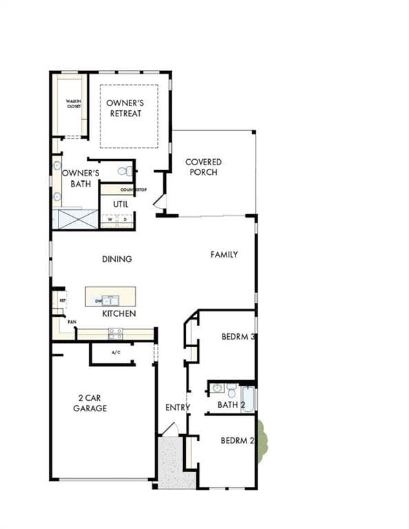 3 bedroom, 2 bathroom, 1,893 sq ft single family residence for sale at 1406 Autumn Lake Drive, Gainesville, GA 30504 — photo 3