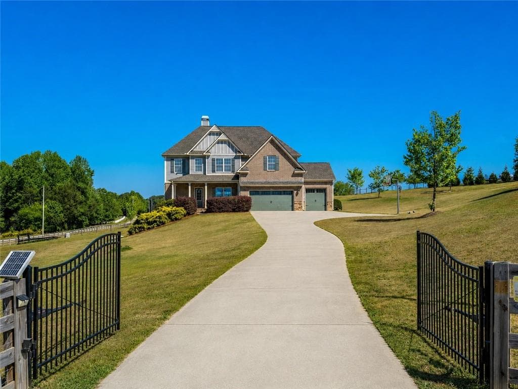 5 bedroom, 4 bathroom, 3,770 sq ft single family residence for sale at 760 Carl Davis Road, Monroe, GA 30656