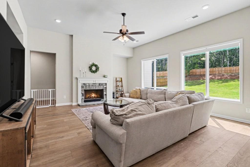 5 bedroom, 5 bathroom, 3,663 sq ft single family residence for sale at 156 Belle Hall Drive, Newnan, GA 30263 — photo 2