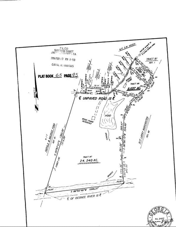 unimproved land for sale at 0 Ford Road, Jefferson, GA 30549 — photo 2