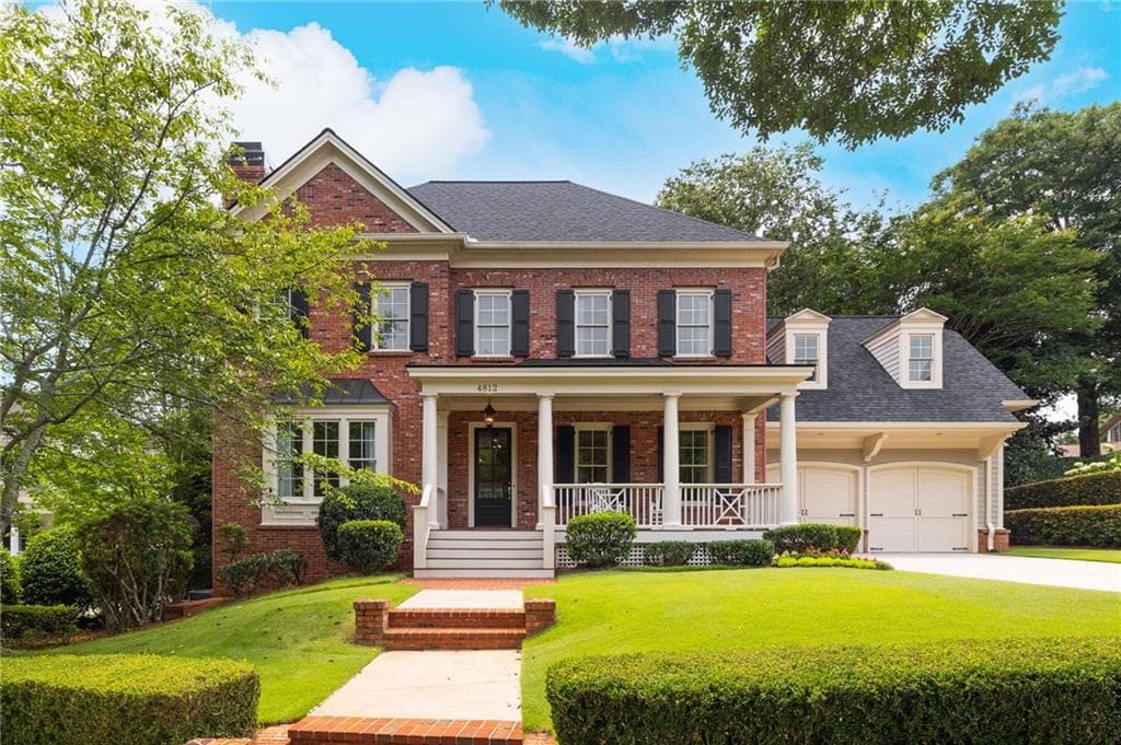 5 bedroom, 6 bathroom, 5,864 sq ft single family residence sold at 4812 Ridgeview Road, Atlanta, GA 30338